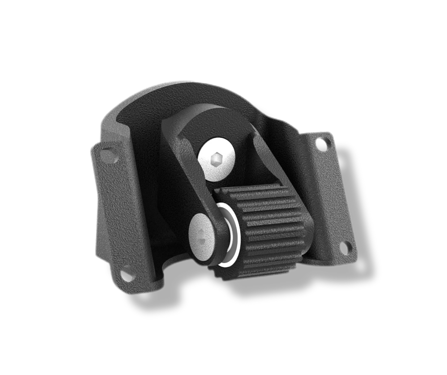 Drehbares Hinterrad für Husqvarna Gardena Flymo MCCulloch Rasenmäher Roboter (mehr Grip)