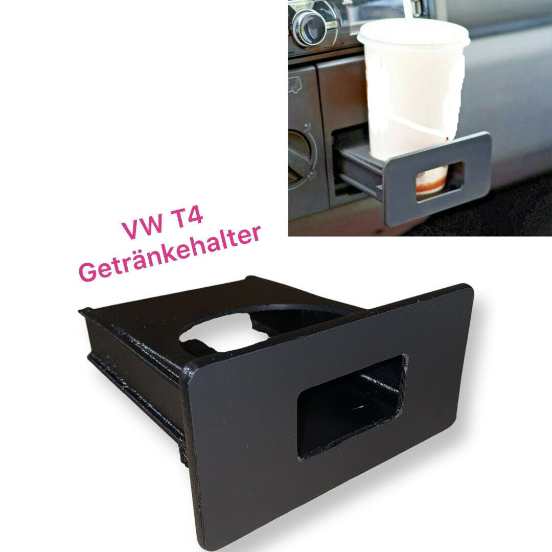 Flaschenhalter Getränkehalter für VW T4 Dosenhalter statt Aschenbecher