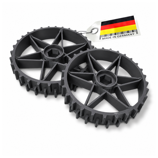 2er Set Antriebsrad Rad passend für Gardena R38Li R40Li R50Li R70Li R80Li mehr Grip!