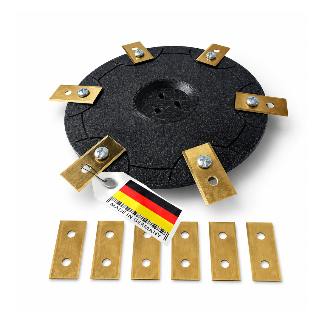 Messerscheibe mit 6 + 6 Klingen passend für Gardena R38Li R40Li R45Li R50Li R70Li R80Li