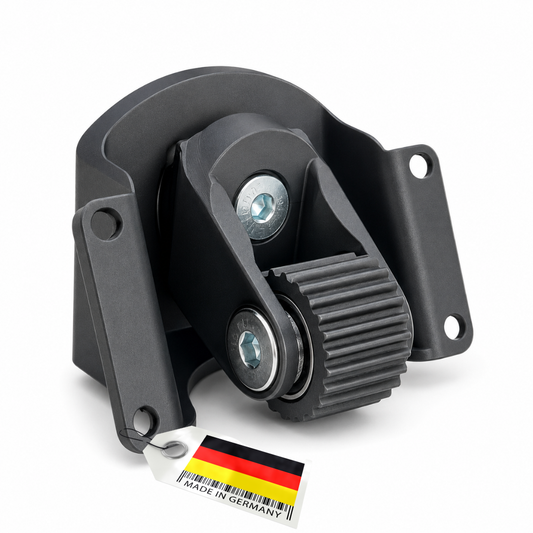 Drehbares Hinterrad passend für Husqvarna Gardena Flymo MCCulloch Rasenmäher Roboter (mehr Grip)