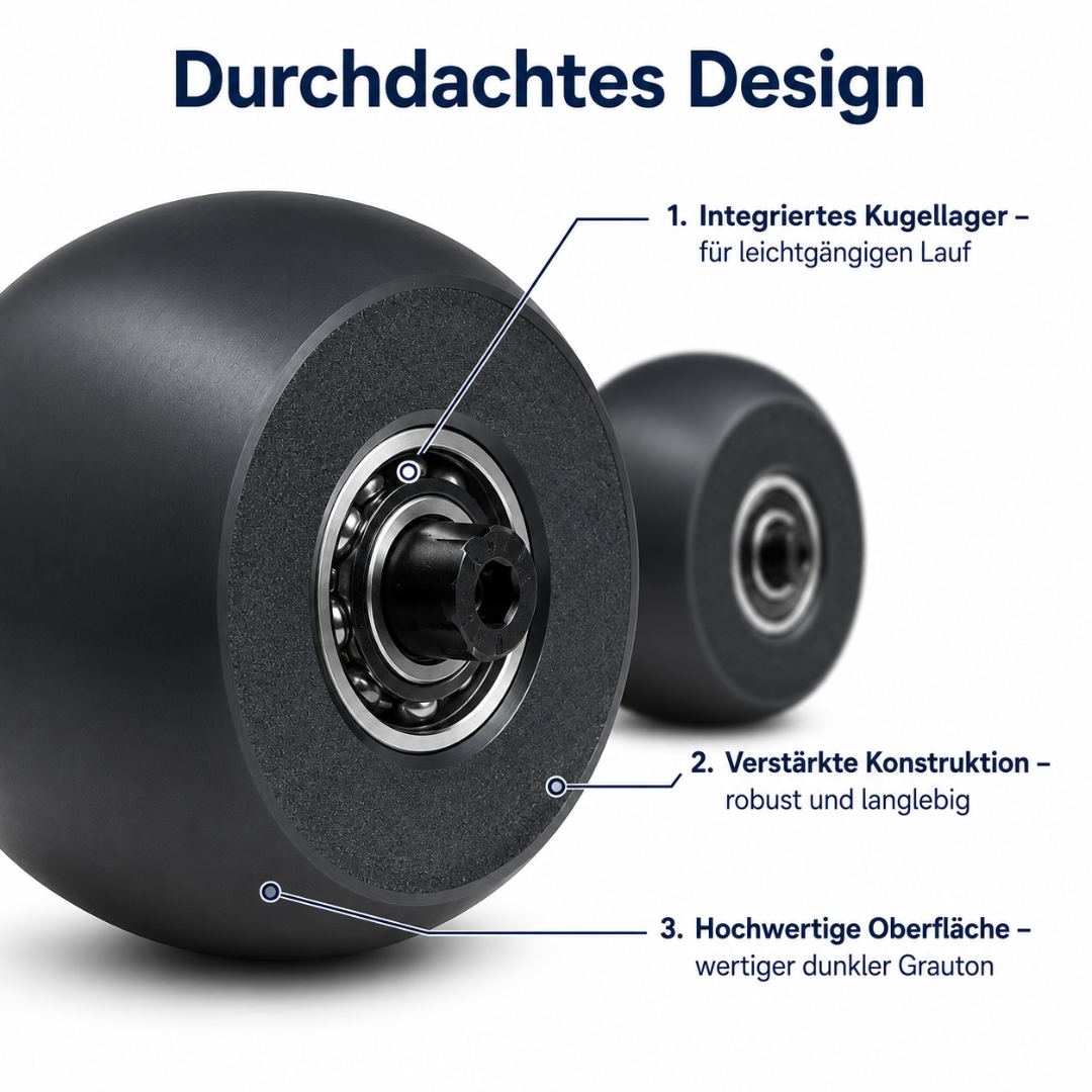 Ersatz-Vorderrad für Bosch Indego mit eingepresstem Lager