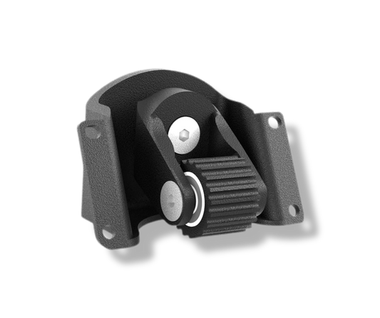 Drehbares Hinterrad für Husqvarna Gardena Flymo MCCulloch Rasenmäher Roboter (mehr Grip)