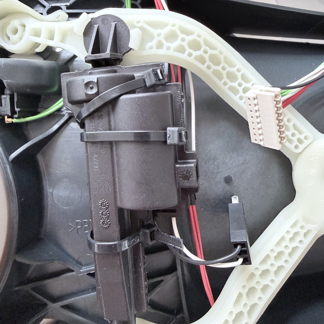 2 × Zahnrad + Fett passend für Vorwerk Thermomix TM5 / TM6 Verriegelungs-Antrieb - Robustes ASA Ritzel für Fehler C153/C148/C142