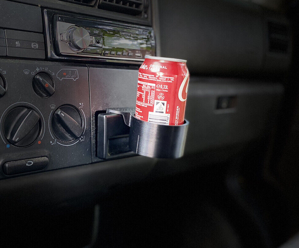 Getränkehalter für VW T4 Bulli Multivan - ab 1996 zum einhängen am Asc –  Classic3DParts
